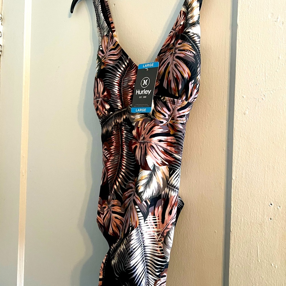 NWT! Hurley one piece swimsuit.